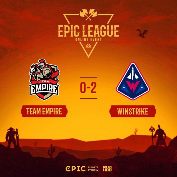 Winstrike Team прошла в плей-офф EPIC League Division 2 | Dota 2